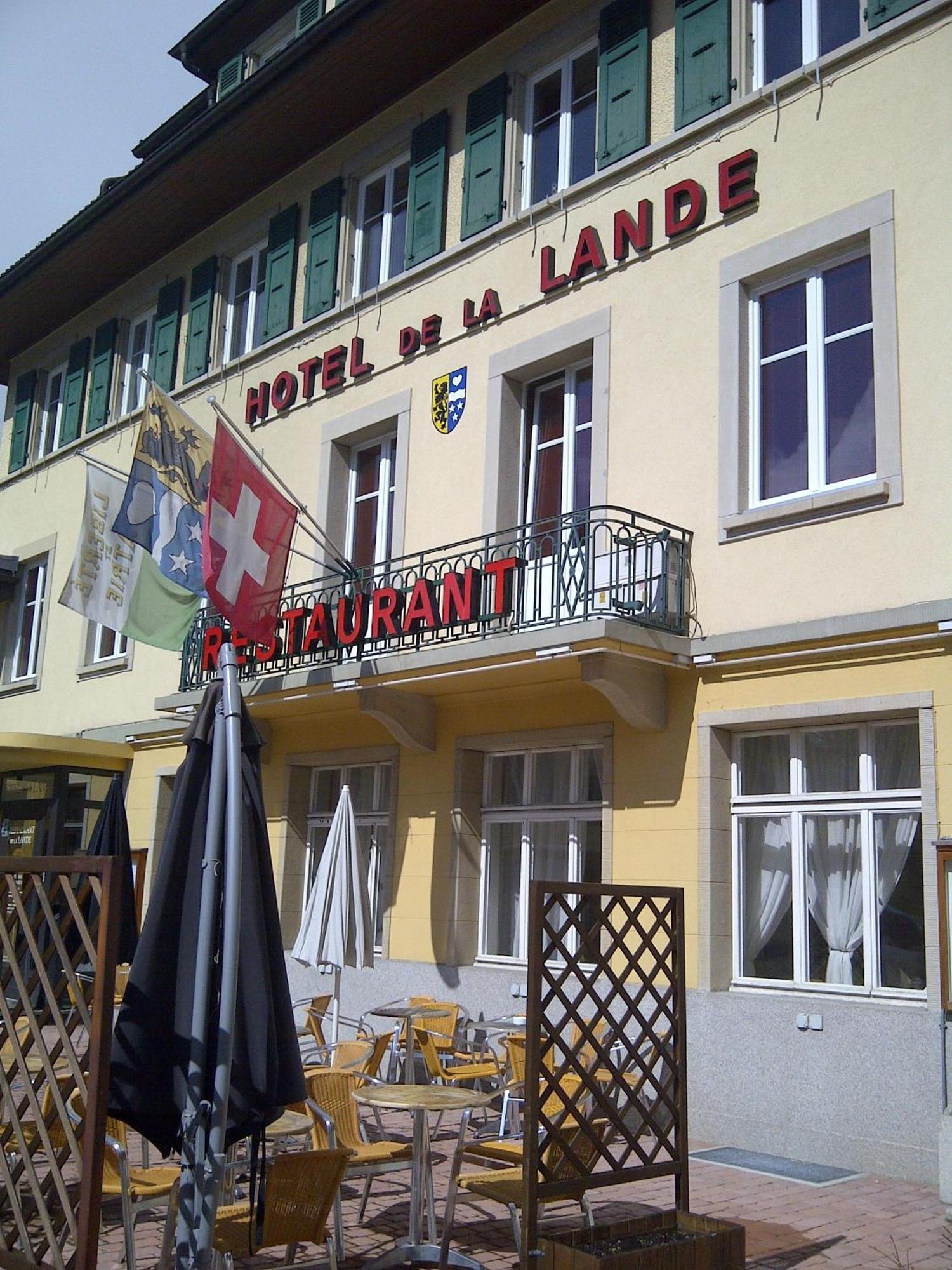 Hotel De La Lande Le Brassus Bagian luar foto